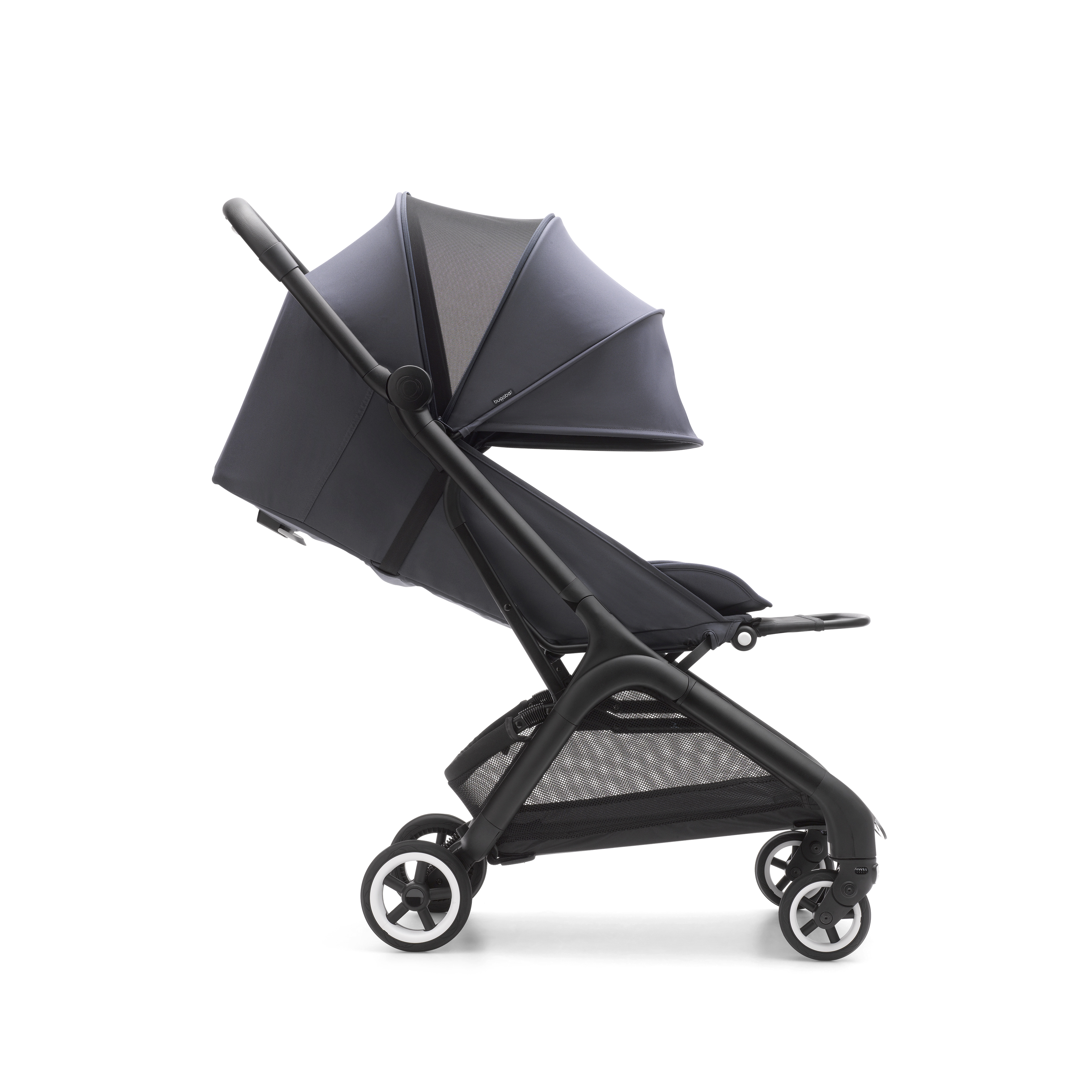 Butterfly Complete Me Stroller - Black/Stormy Blue - Image 7