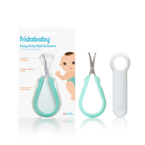 FridaBaby Easy Grip Nail Scissors Safe for Infant Newborn Toddler Nails