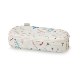 Pencil Case - Pressed Leaves Rose