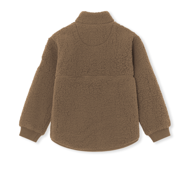 Saleh teddyfleece jacket Morel Grey 8y/128 - Image 3