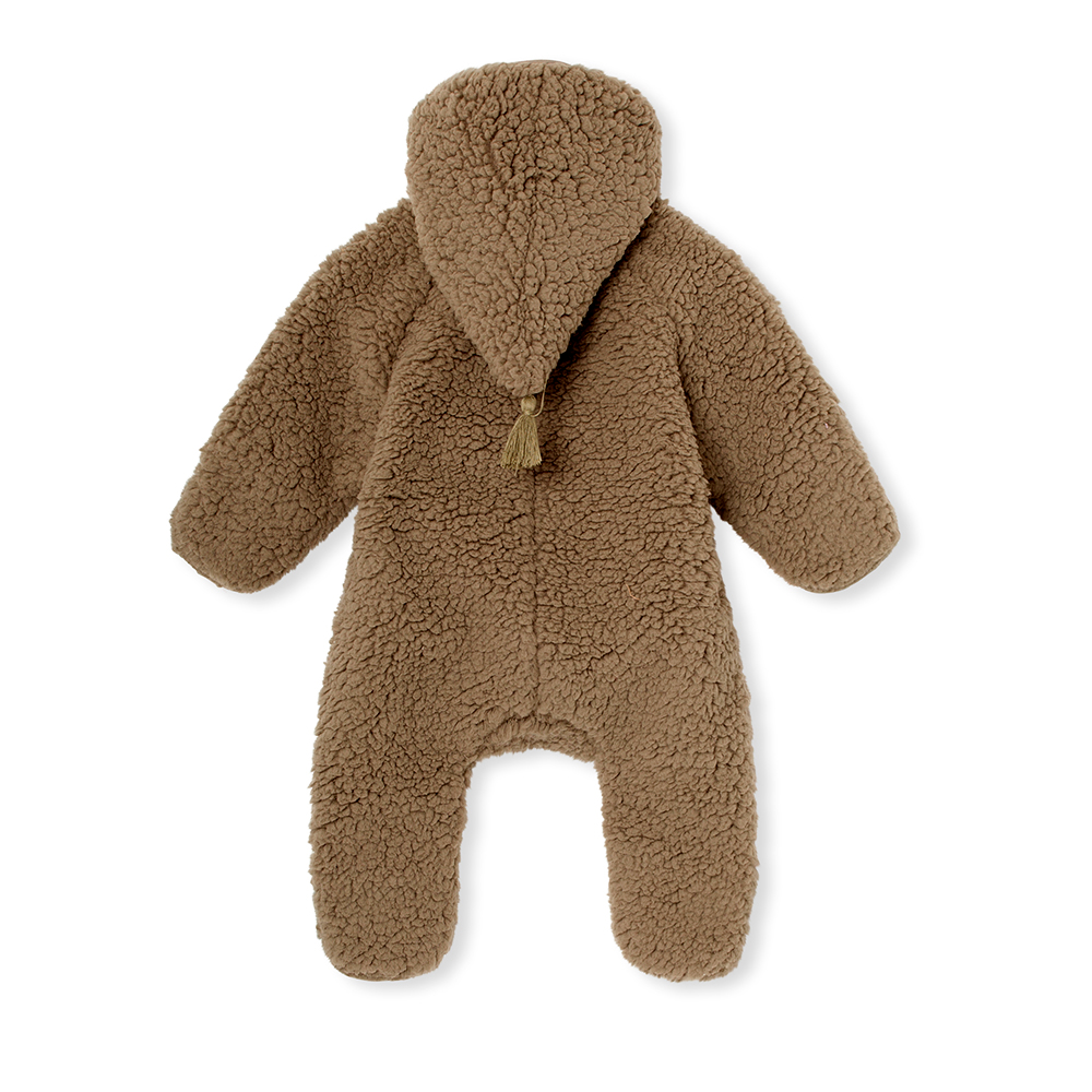Adel teddyfleece jumpsuit Morel Grey - Image 3