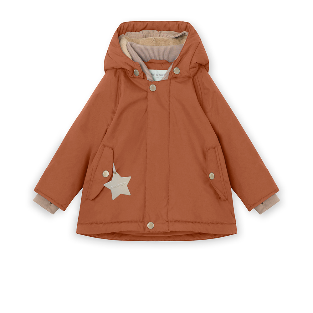 Wally winter jacket Ginger Bread Brown 6y/116