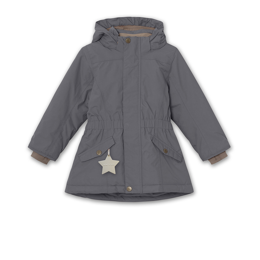 Velaja winter jacket Forged Iron Blue