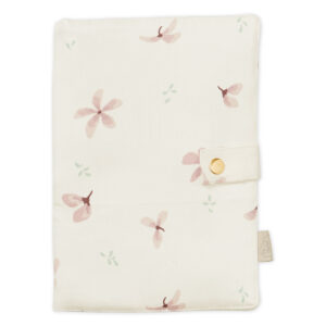 PROTÈGE CARNET DE SANTÉ - OCS Windflower Creme