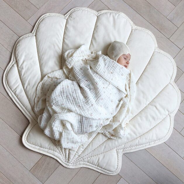 Sea Shell Play Mat - OCS Almond - Image 2