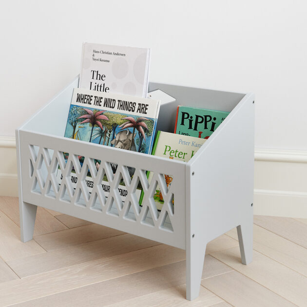 Harlequin Book Bench - FSC Mix - Classic Grey - Image 2