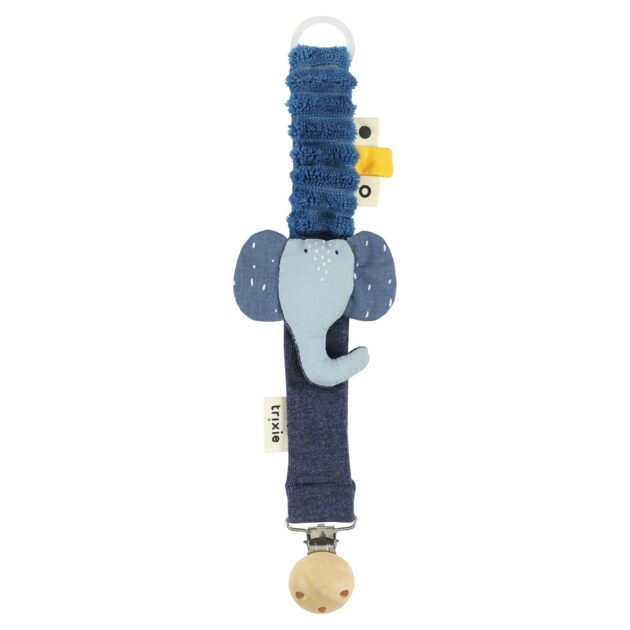 Pacifier Clip - Mrs. Elephant