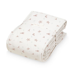 Cot Bumper - OCS Windflower Creme