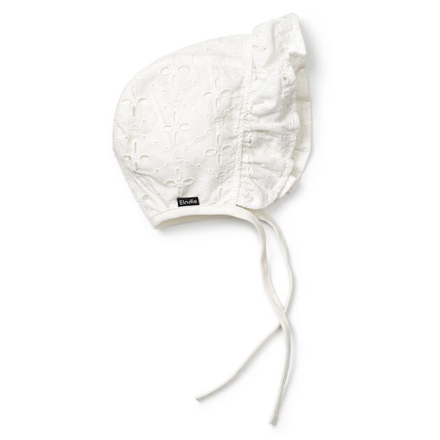 Baby Bonet Embroidery Anglaise 6-12 months - Image 2