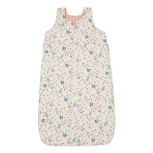 Sleeping Bag 6-18 Months - OCS Pressed Leaves Rose