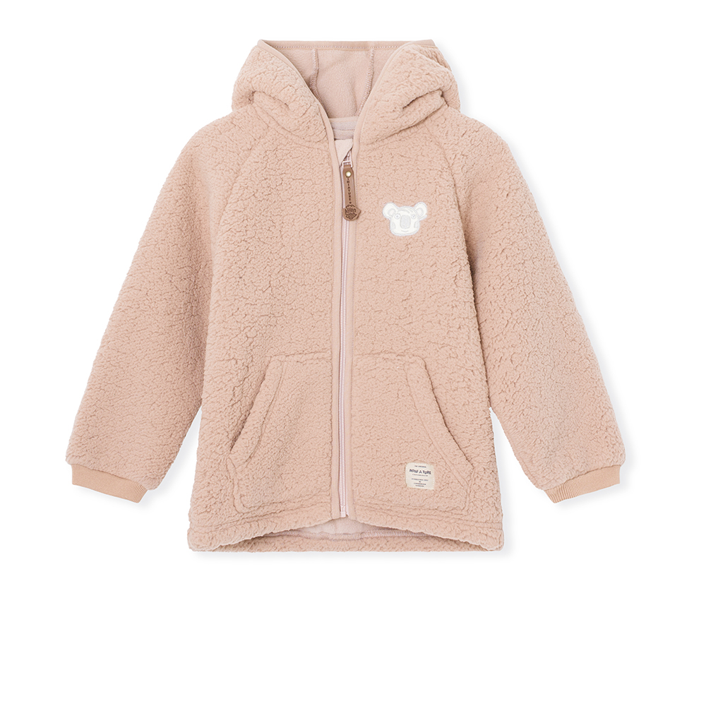 Anno koala fleece jacket Cloudy Rose