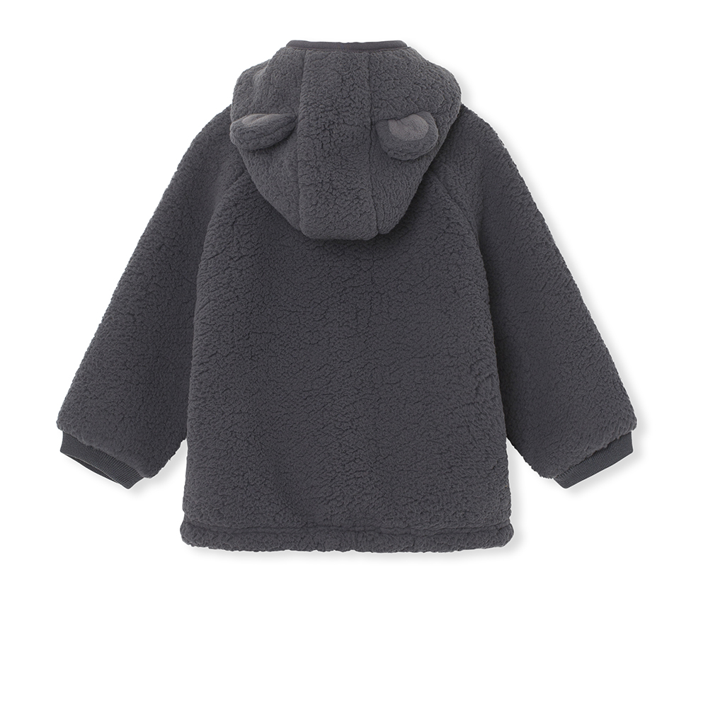 Anno bear fleece jacket Forged Iron Blue - Image 2