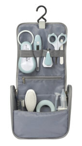 Hanging Toiletry Pouch With 9 Accessories