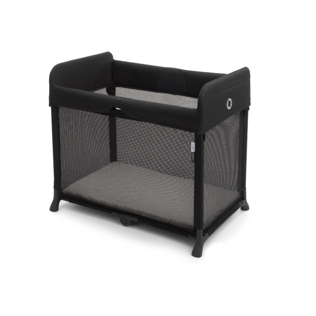 Stardust Pop-Up Travel Cot - Black