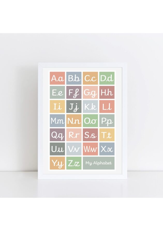 Handwriting Alphabet - with lead-in lines