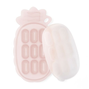 Silicone Pineapple Nibble Tray - Blush