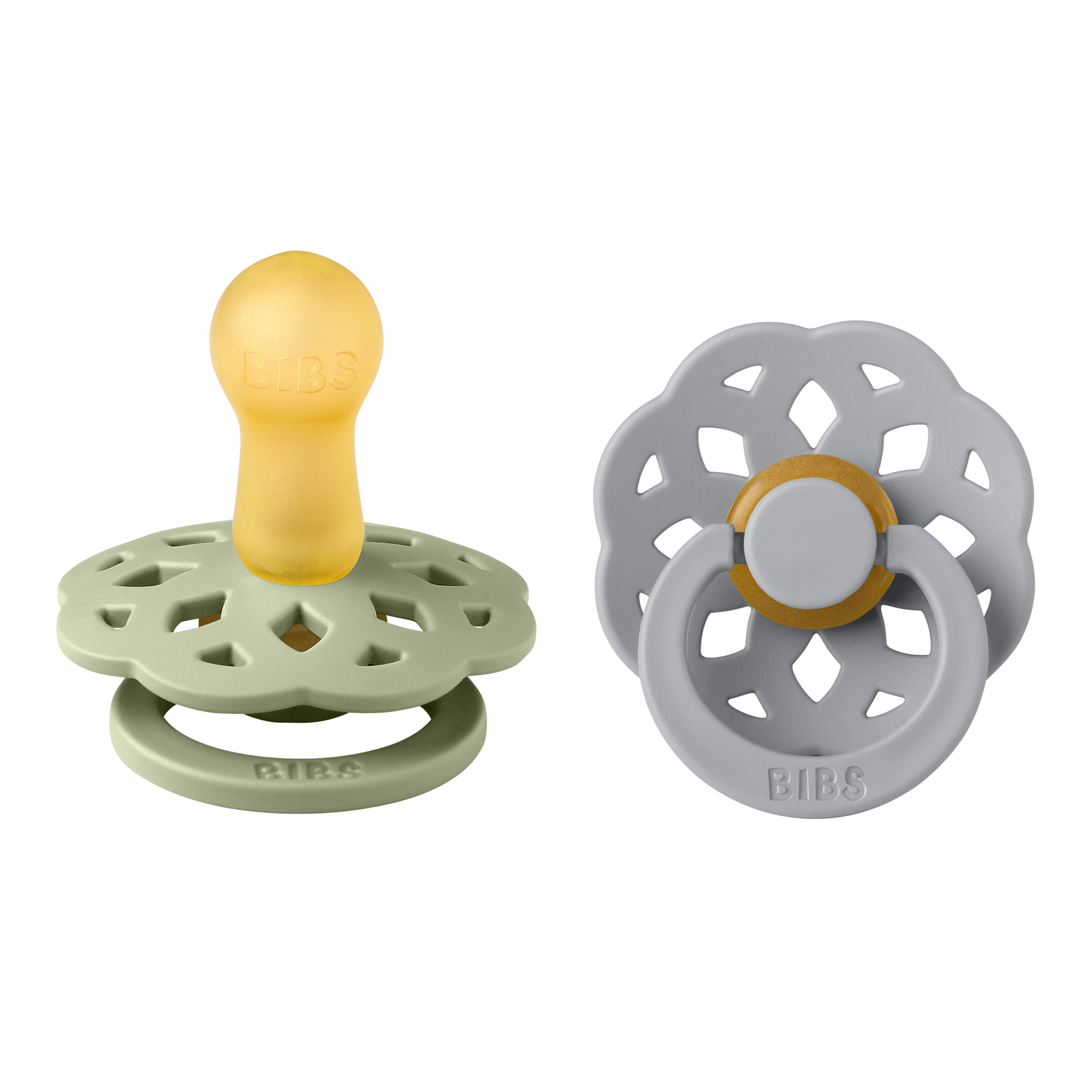 Bibs Pacifiers Boheme 2 Pack Latex S2