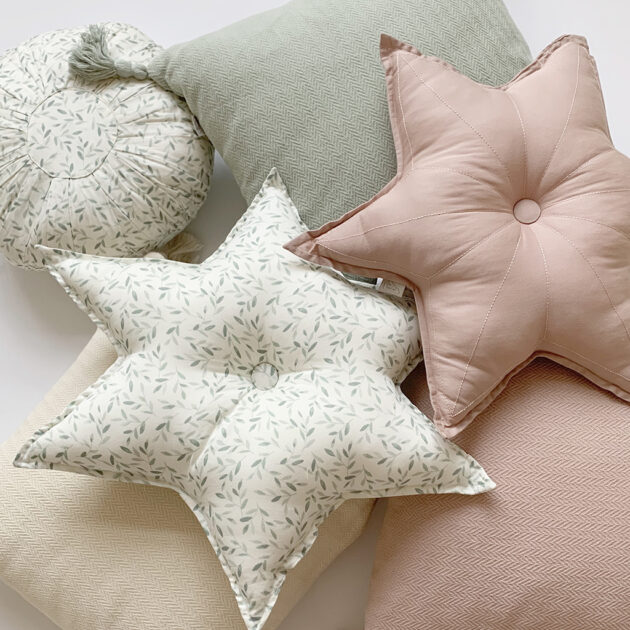 Cushion, Star - OCS Dusty Rose - Image 2