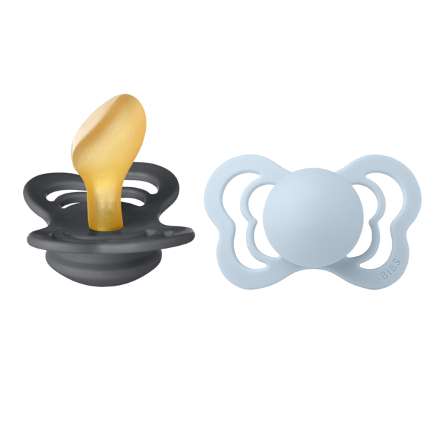 Bibs Pacifiers Couture 2 Pack Latex S2