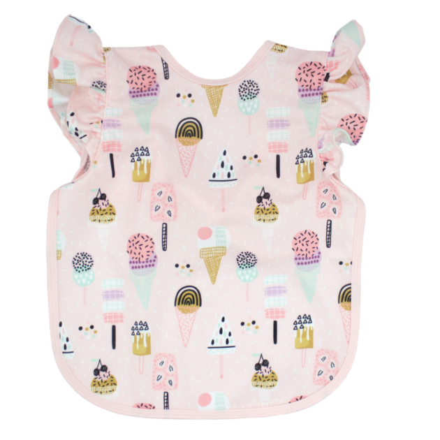 Pink Ice Cream Bib
