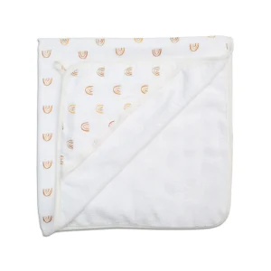 Hooded Towel- Boho Rainbow