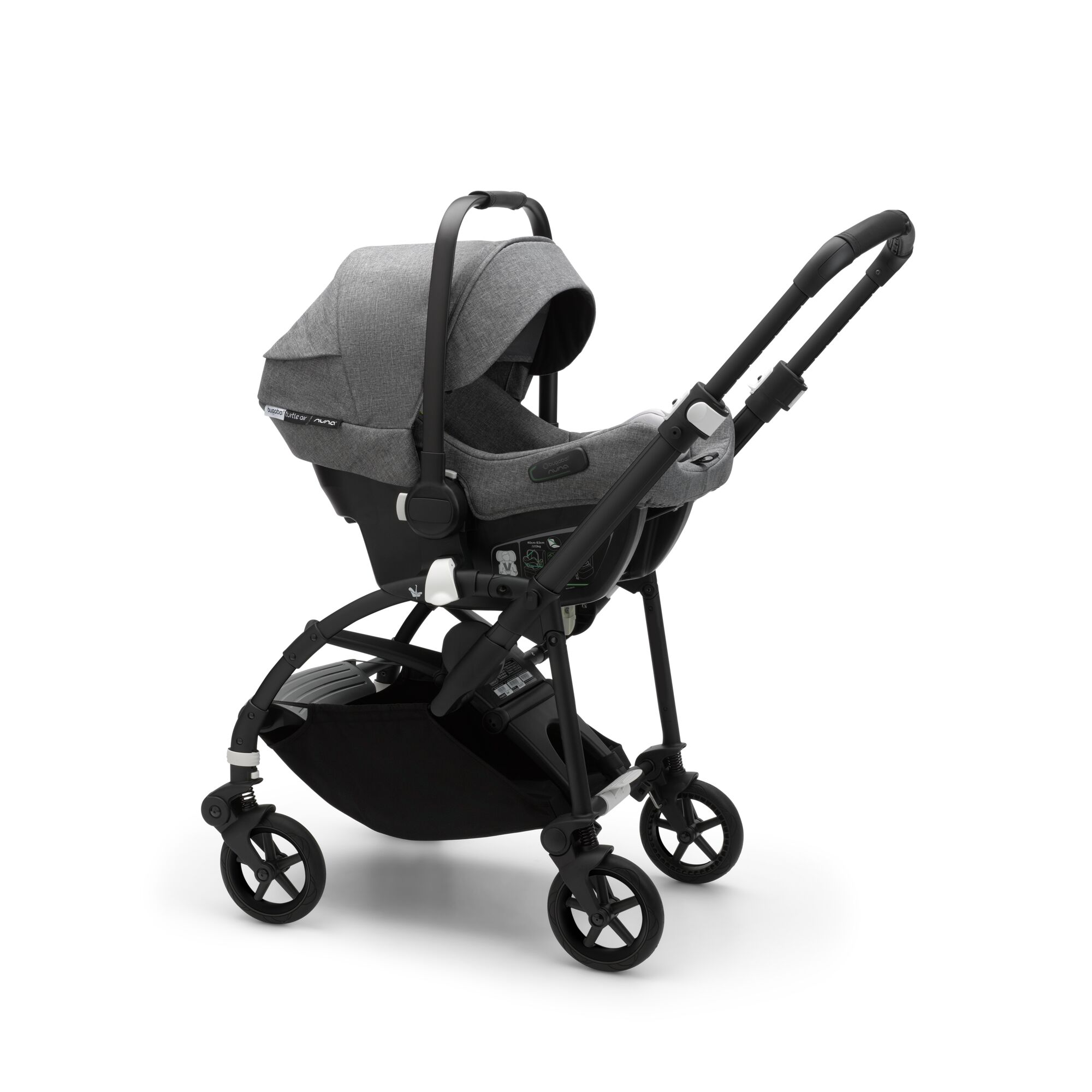 Bee6 Complete Stroller - Grey Melange - Image 11