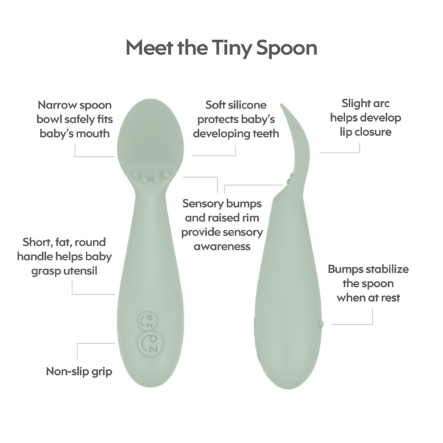 Tiny Spoons 2pc - Sage - Image 2