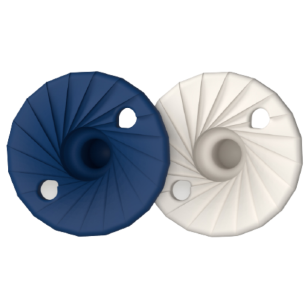Tokyo Pop (3m+) - Navy/Cream - Image 2