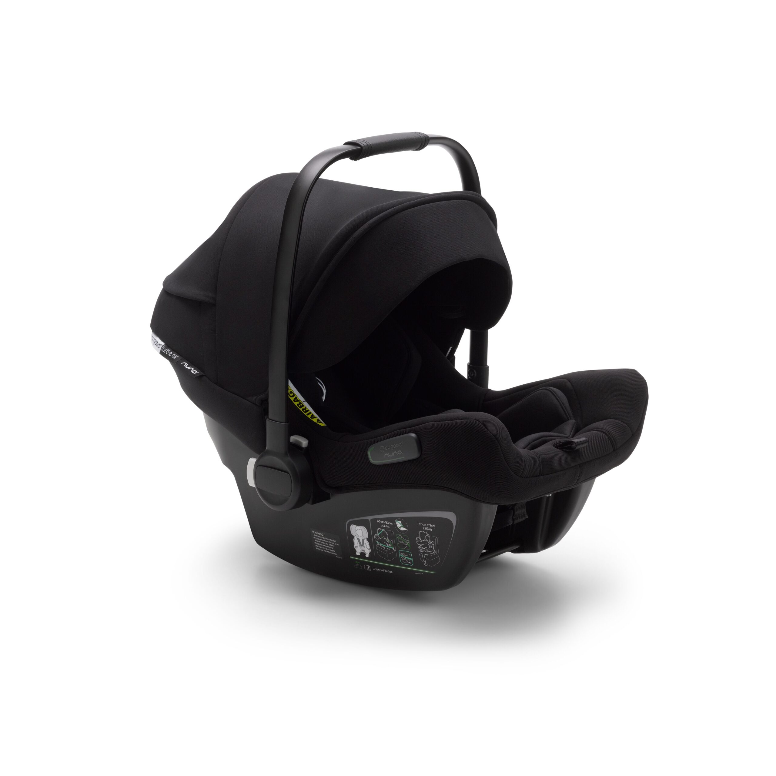 Turtle Air By Nuna Car Seat - Black - Image 10