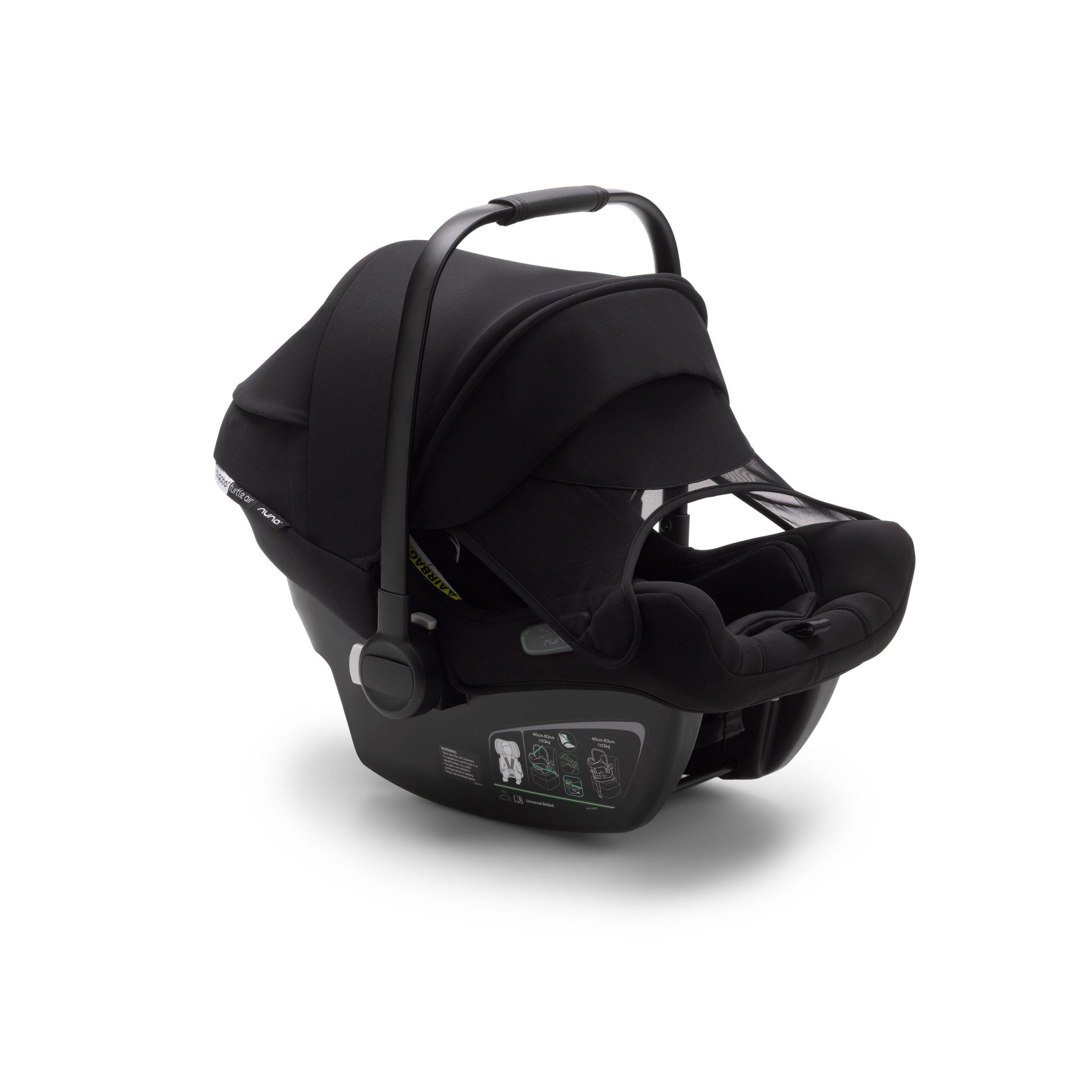 Turtle Air By Nuna Car Seat - Black - Image 11