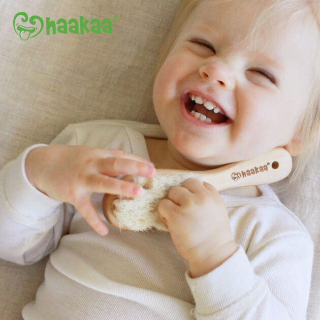 Goat Wool Wooden Baby Hair Brush & Combo Set - Image 2