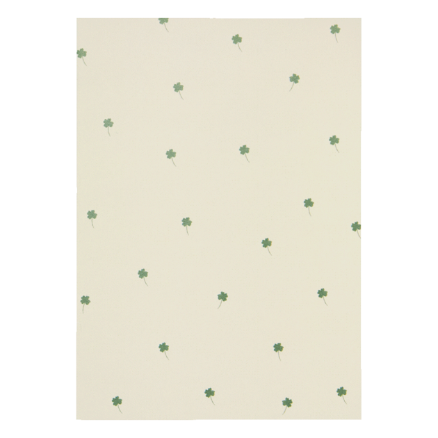 Greeting card 4-leaf clover