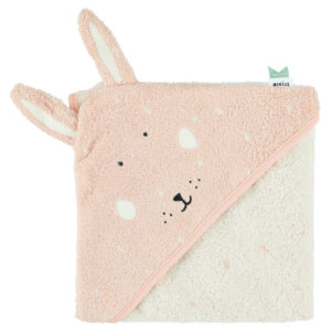Hooded towel (75 x 75) Mrs. Rabbit