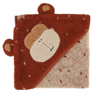 Hooded towel (75 x 75) Mr. Monkey