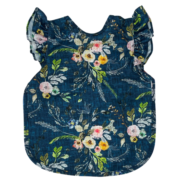 Boho Floral Flutter Bib