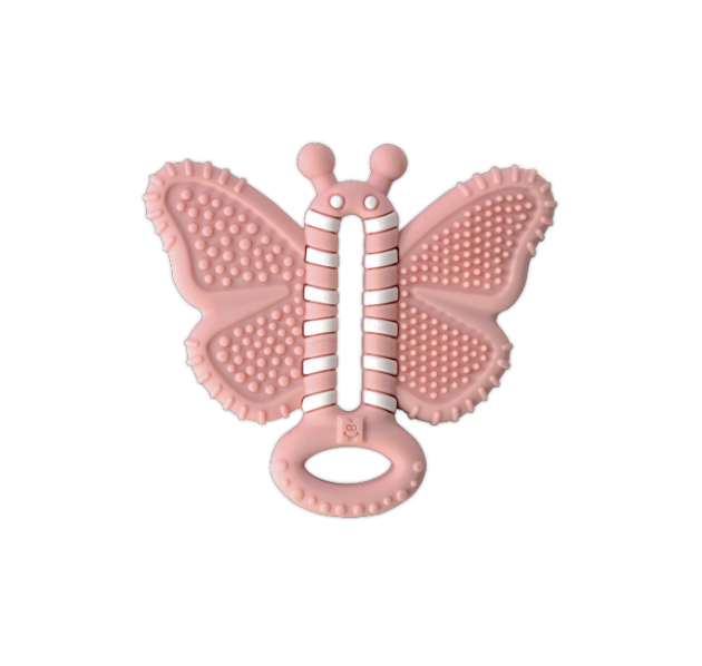 Butterfly Brush - Baby Teether Brush