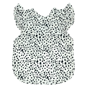 Organic Dot Flutter Bib