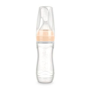 Baby Food Dispensing Spoon - Peach