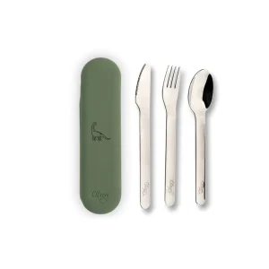 Citron Cutlery Set Olive Green