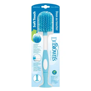 Soft Touch Bottle Brush - Blue