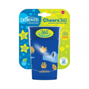Smooth Wall 360 CheersCup+Handles 300ml Blue