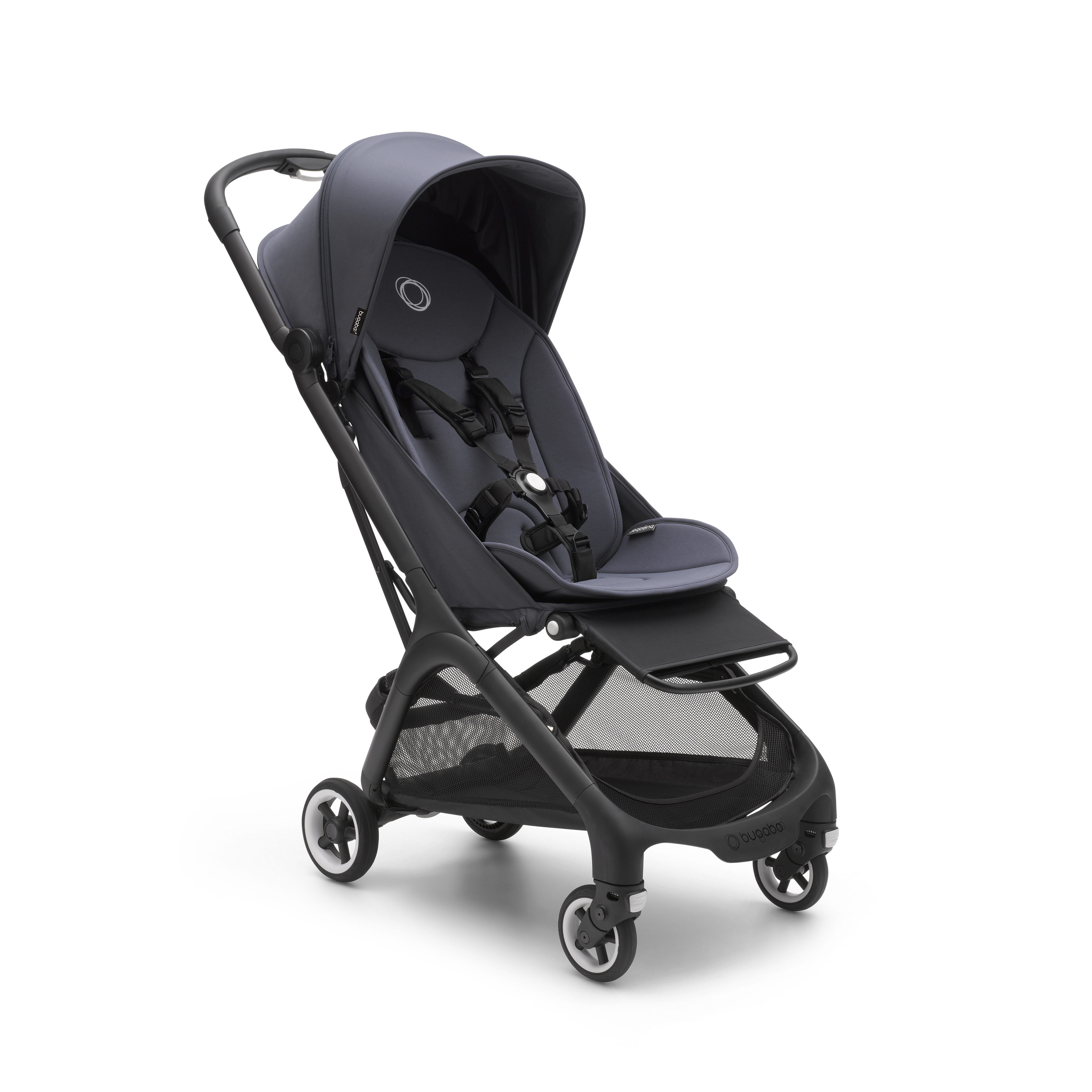 Butterfly Complete Me Stroller - Black/Stormy Blue