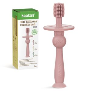 360° Silicone Toothbrush - blush