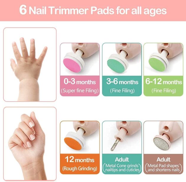 Electric Nail Trimmer Replacement Pads - Image 5