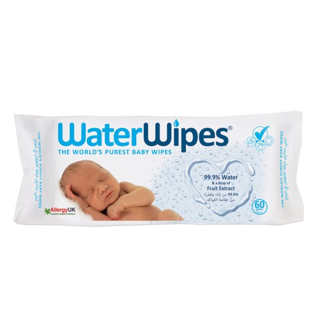 WaterWipes Baby Wipes - 60 pcs