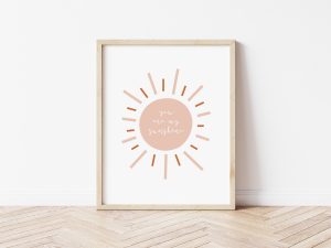 You Are My Sunshine - Peach