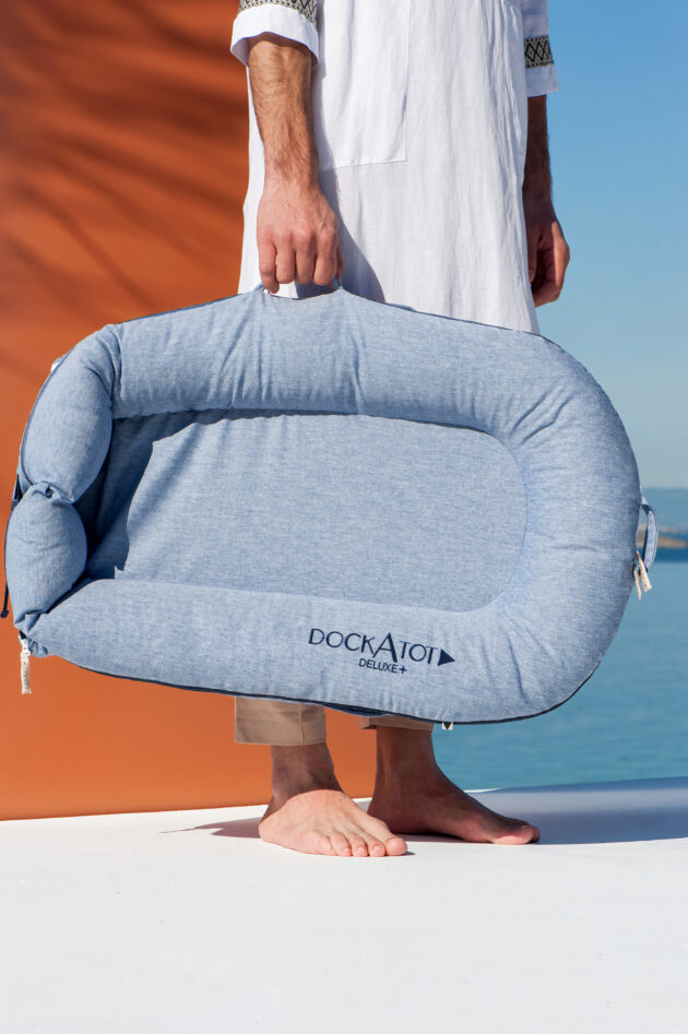 DockATot Deluxe+ Pod -Indigo Chambray - Image 5