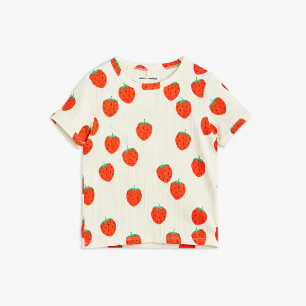 Strawberries aop ss Tee