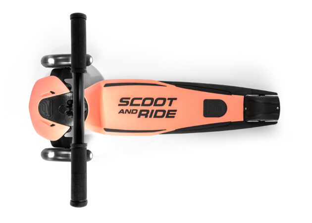 Scoot&Ride Highwaykick 5 LED - Peach - Image 3