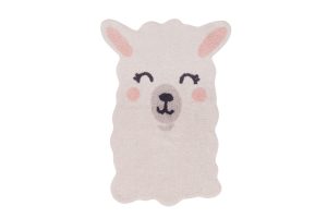 Smile Like a Llama Rug